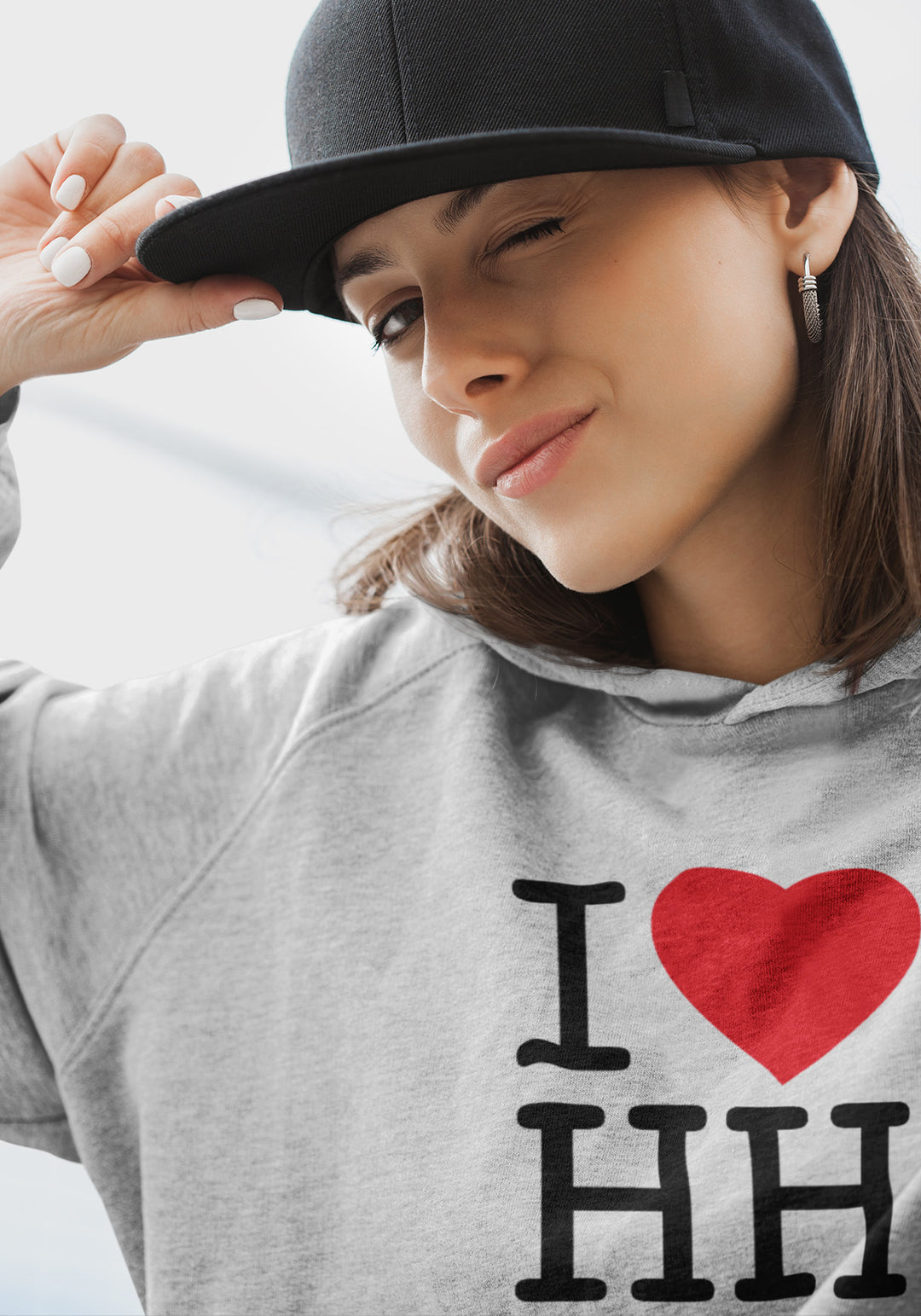 BIG LOVE HH Ladies Hood Sweater